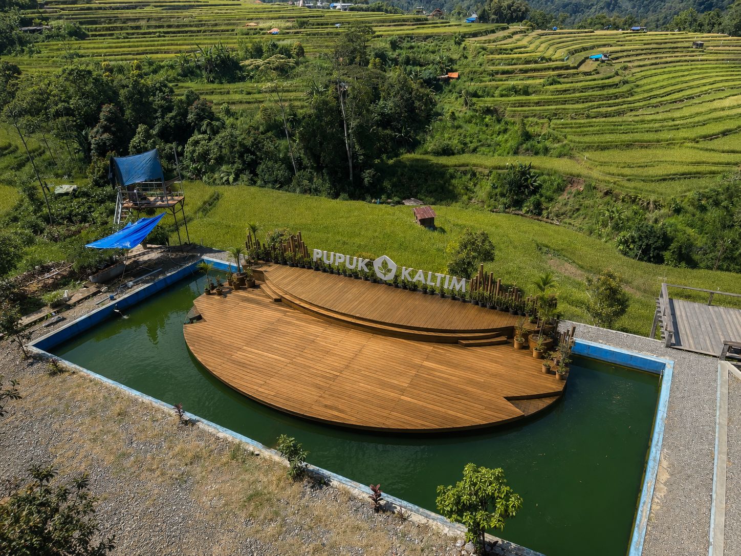 Sawah berlapis Bulutana